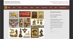 Desktop Screenshot of copakeauction.com